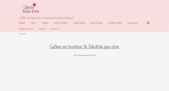 Desktop Screenshot of locationcaftanrichard.com